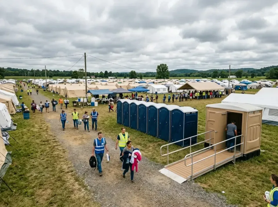 disaster-relief-camp-restrooms-010 — frequently asked questions, Dumpster & Portable Bathrooms Rental in Mountain Home AFB,…